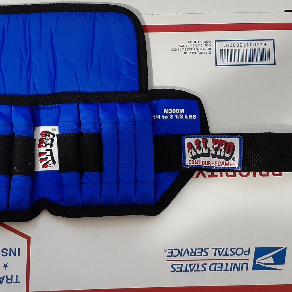 All Pro 5lb PAIR Ankle Weights STYLE 300